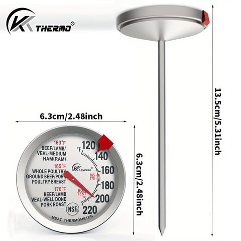 KT THERMO is oven-safe, ideal for finishing roasts and holiday meals.