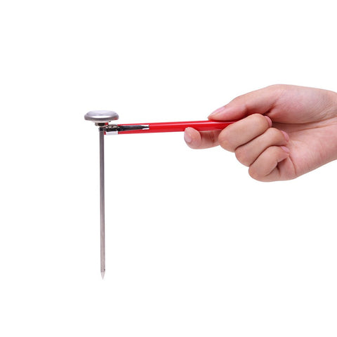 KT THERMO plastic sleeve clamp keeps probe safe and clean.
