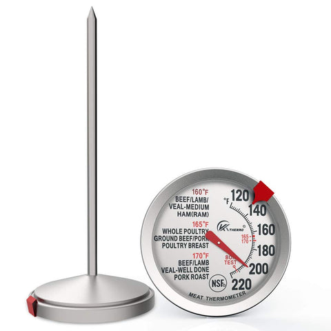 KT THERMO with a 5.3-inch probe for deep internal readings during grilling.