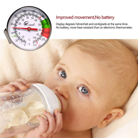 KT THERMO wide range 0 to 220 F covers hot and cold tasks