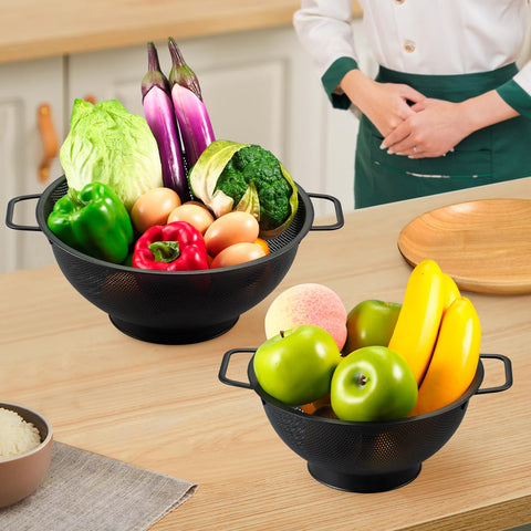 Kteniy dishwasher-safe colander makes cleanup simple