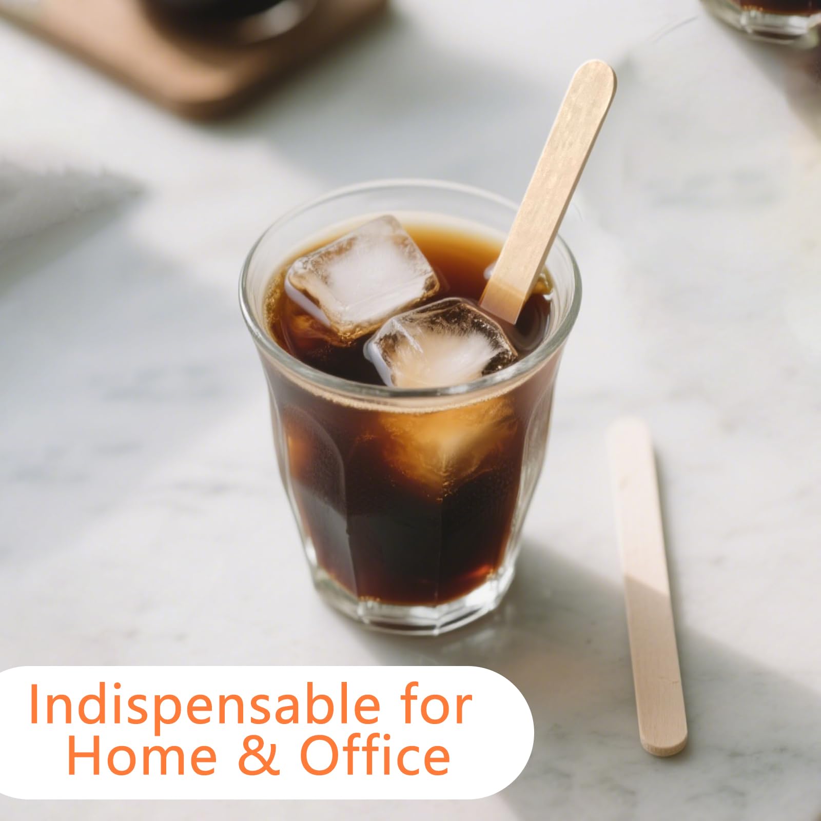 KTOJOY cocktail stirrers wood for elegant drink mixing