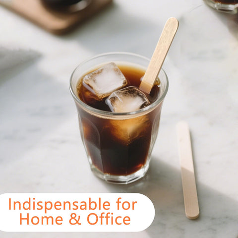 KTOJOY cocktail stirrers wood for elegant drink mixing