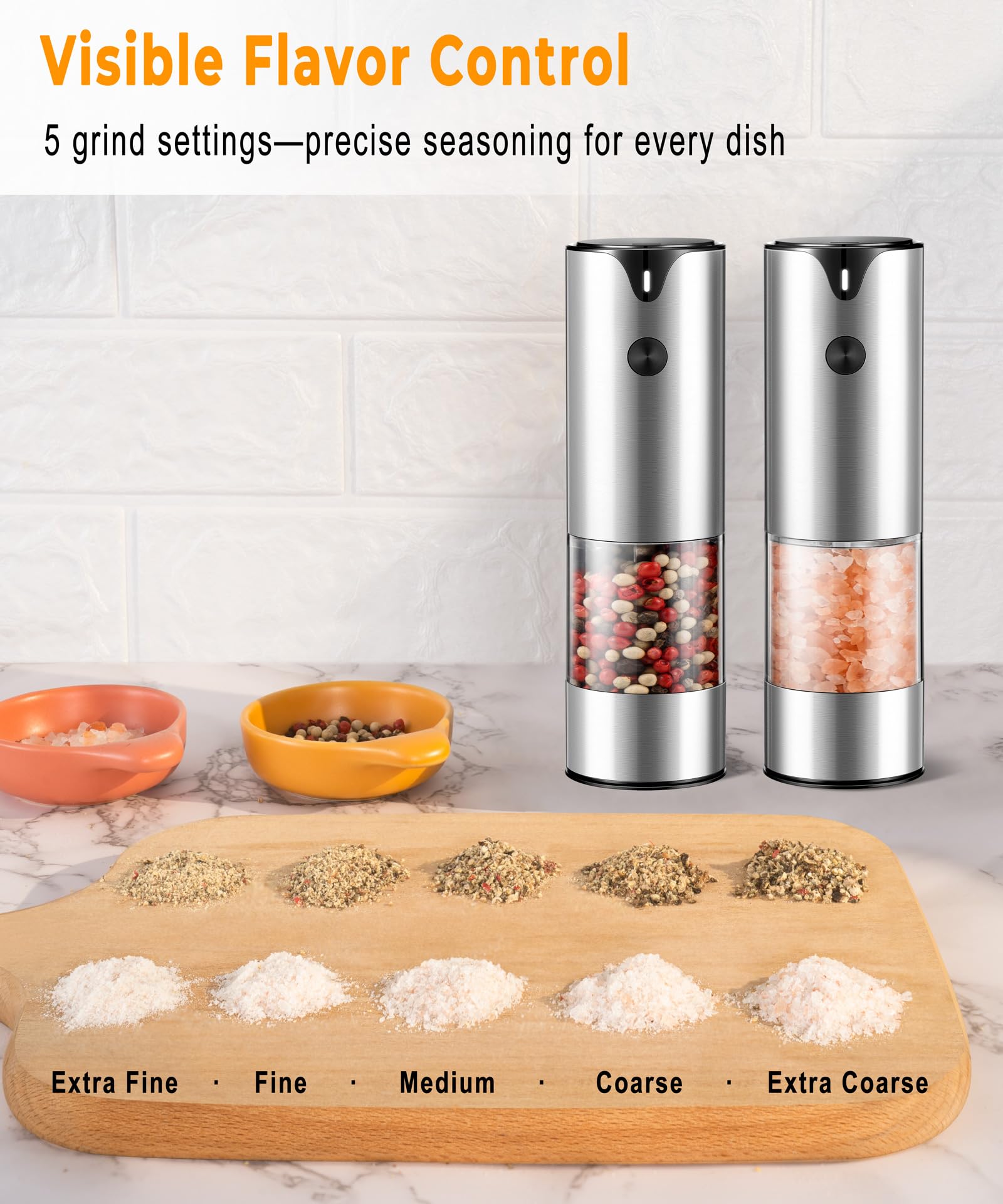 KTKUDY durable stainless steel build supports long-lasting grinding.