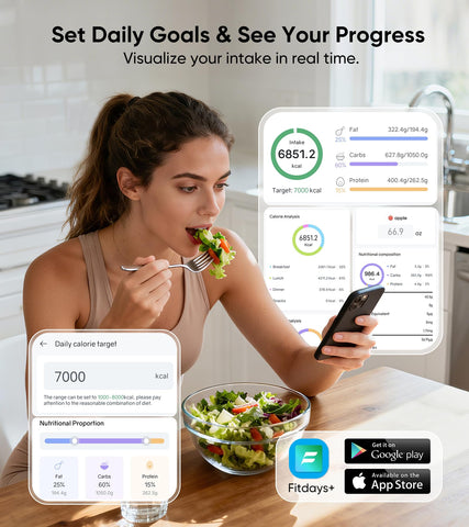 KUAIVO tare function excludes container weight for precise inputs.