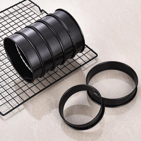 KUAYB crumpet rings multi-use for pancakes, eggs, and burgers