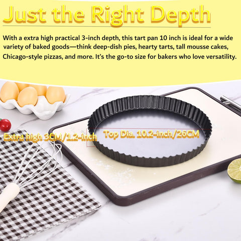 KUAYB nonstick coating promotes effortless release and quick cleanup after baking