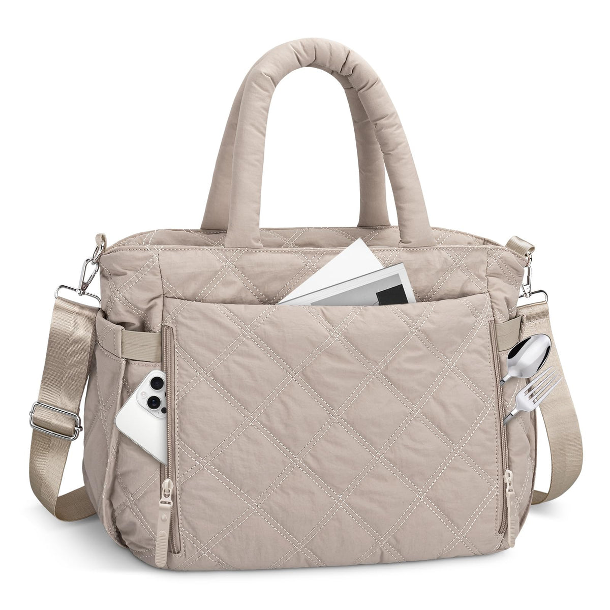 KUBYA lunch bag shows spacious 17L capacity for all-day meals