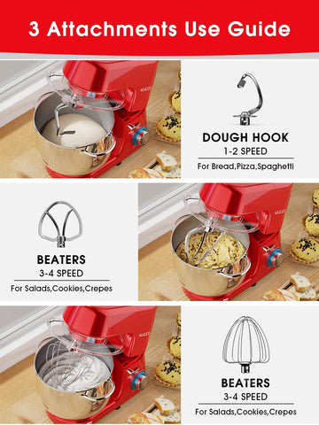 KUCCU dishwasher-safe accessories for easy cleanup.