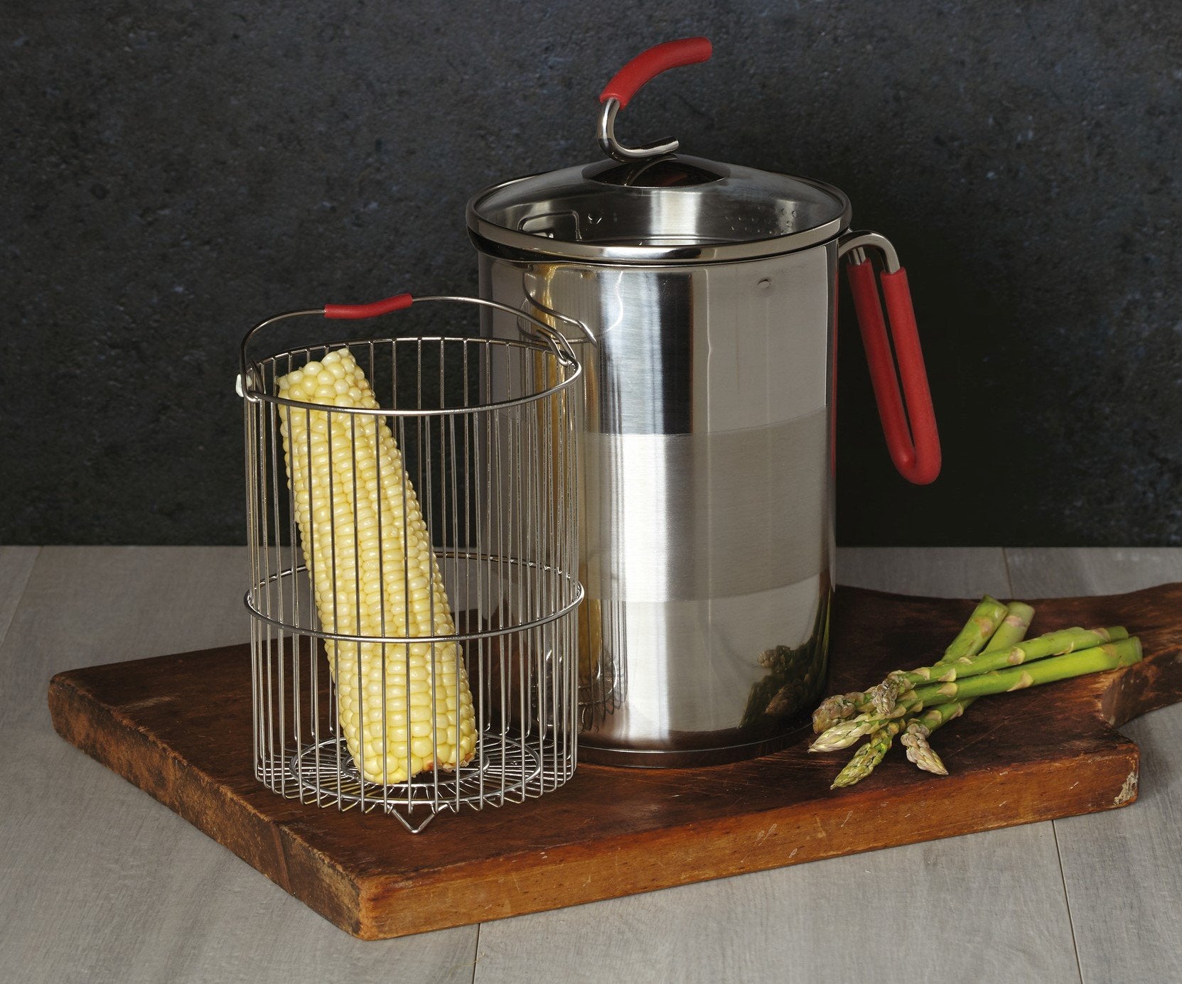 Kuhn Rikon 4th Burner Pot suitable for induction and all stove tops.