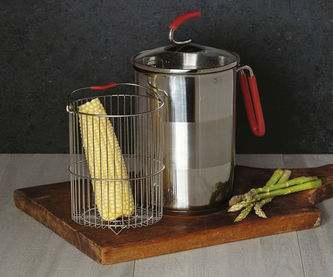 Kuhn Rikon 4th Burner Pot suitable for induction and all stove tops.