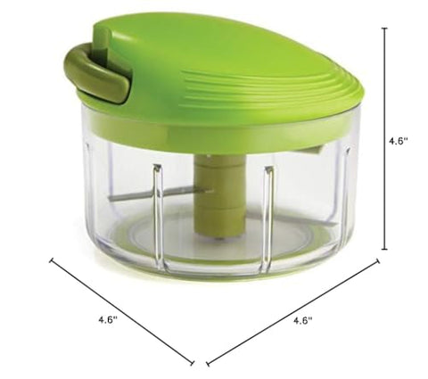 Kuhn Rikon Pull Chop quick-chop process saving time in the kitchen