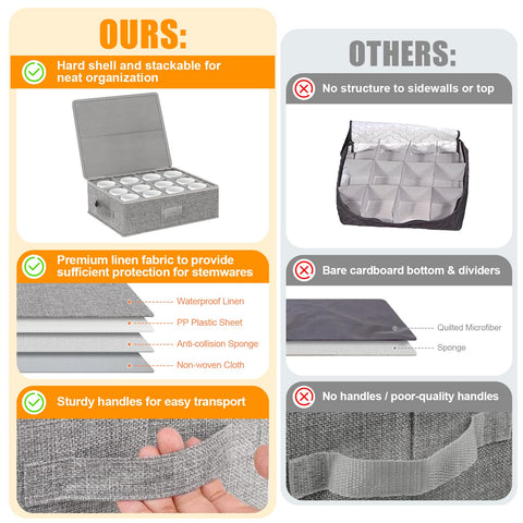 Kukikan stackable lid with label holder keeps contents identifiable.