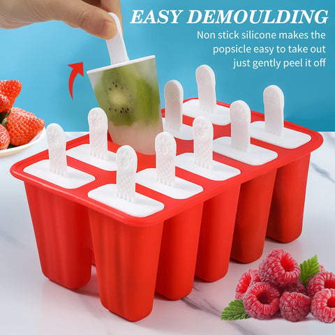 KULENAND reusable sticks help reduce waste and keep pops shape