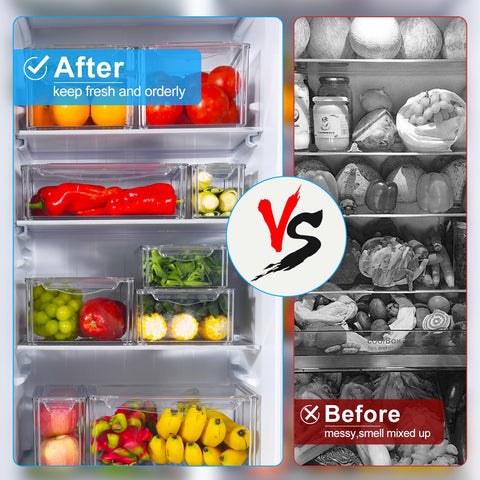 KUMD built-in drain tray keeps produce elevated from moisture