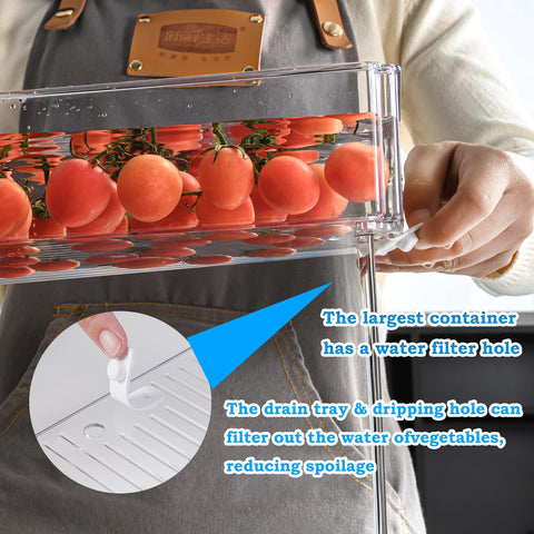 KUMD transparent bins let you view contents at a glance