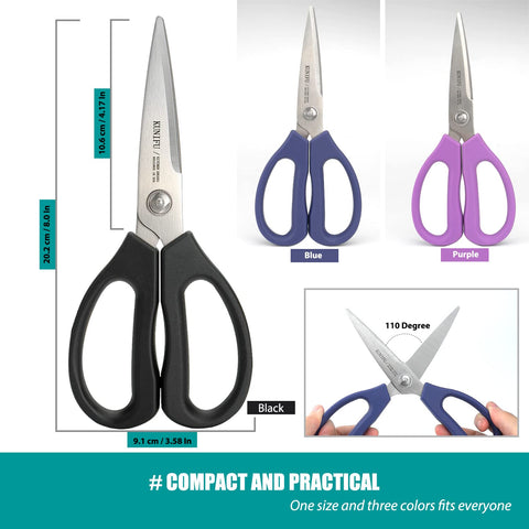 KUNIFU precision-edge design reduces slip and improves control during use.