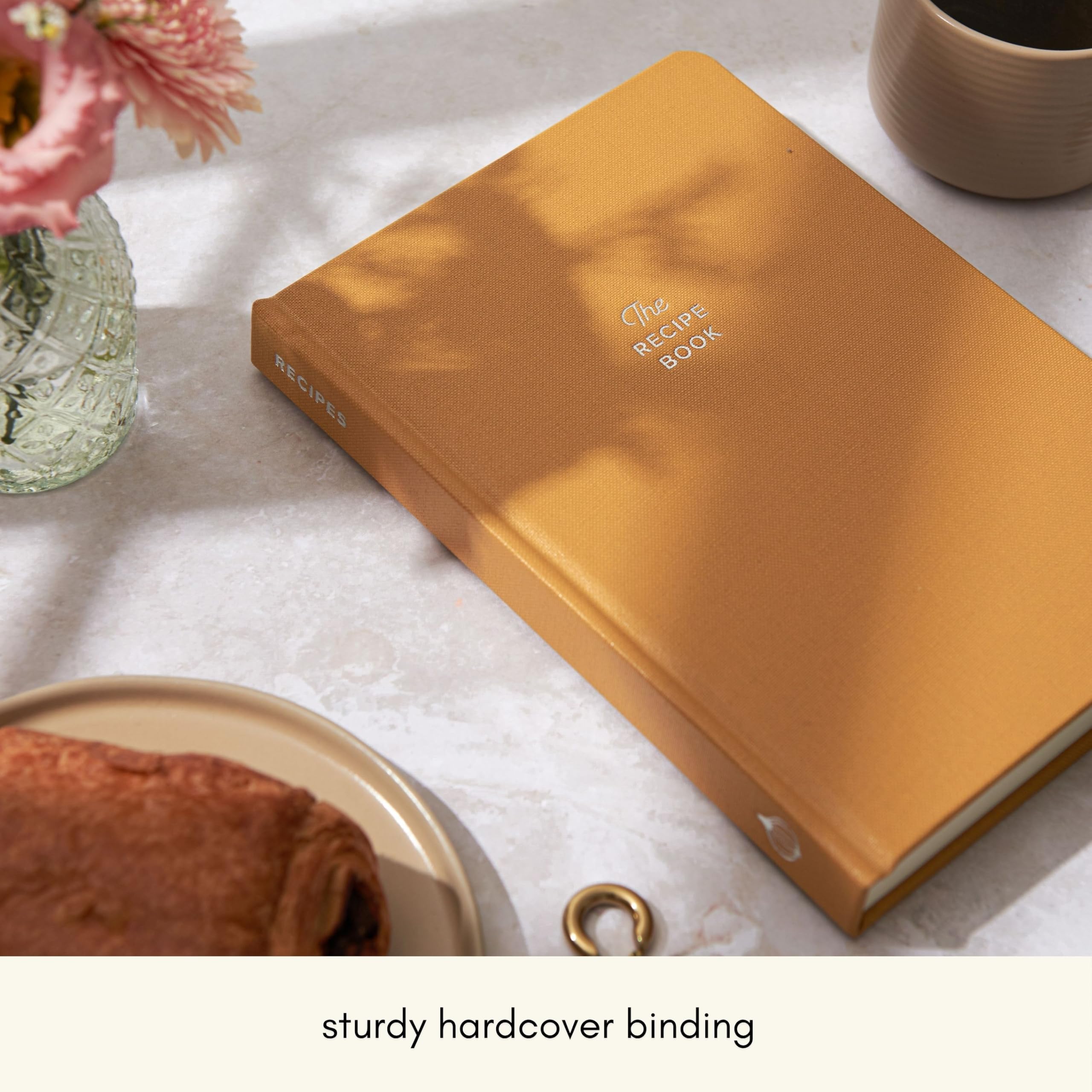 Kunitsa Co. Recipe Notebook holds 100+ recipes and memories in a durable hardcover.