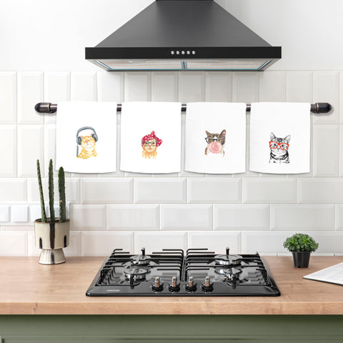 Kunlisa cute hand towels kitchen decor demonstrates soft touch and practical drying
