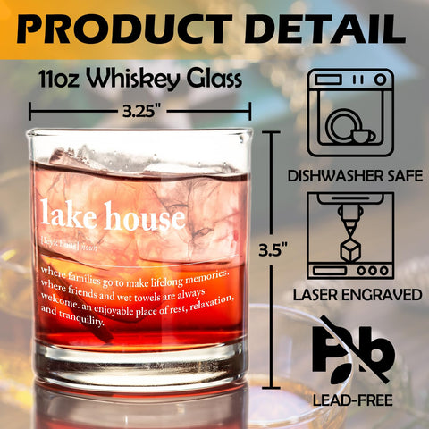 kunlisa lake life motif glass elevating any bar or shelf