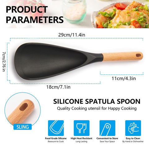 Kunovo stylish two-pack spoon set elevates everyday cooking aesthetics