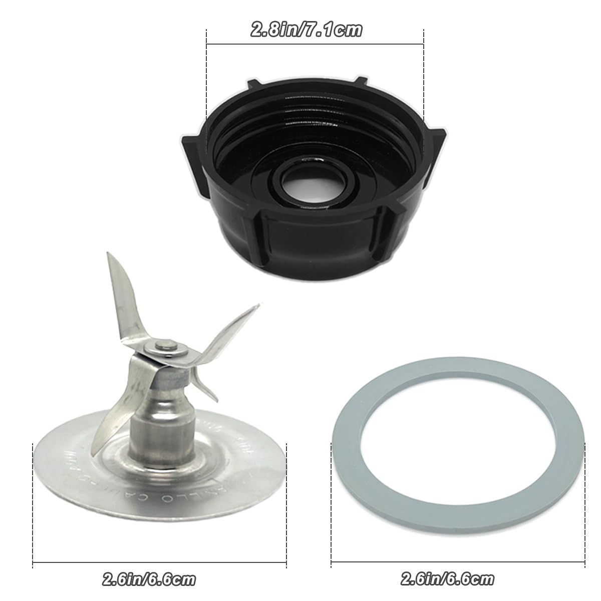 Kuntorie rubber O-ring seals 4-pack ensure reliable blender gasket