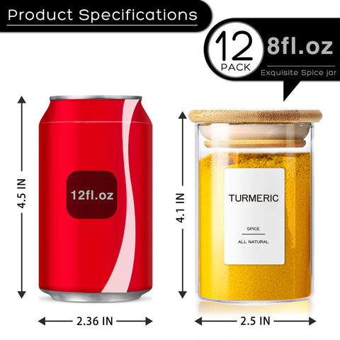 Kuocodall 201-label set helps label spices quickly and clearly.