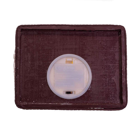 Kurt S. Adler gingerbread house timer feature saves energy with on/off cycles