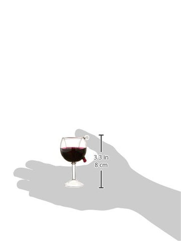 Kurt S. Adler wine cup ornament; three distinct styles create varied holiday accents.