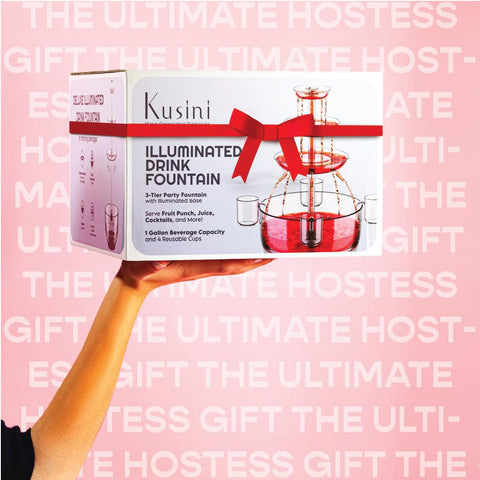 Kusini drink fountain is easy to assemble, disassemble, and dishwasher safe.