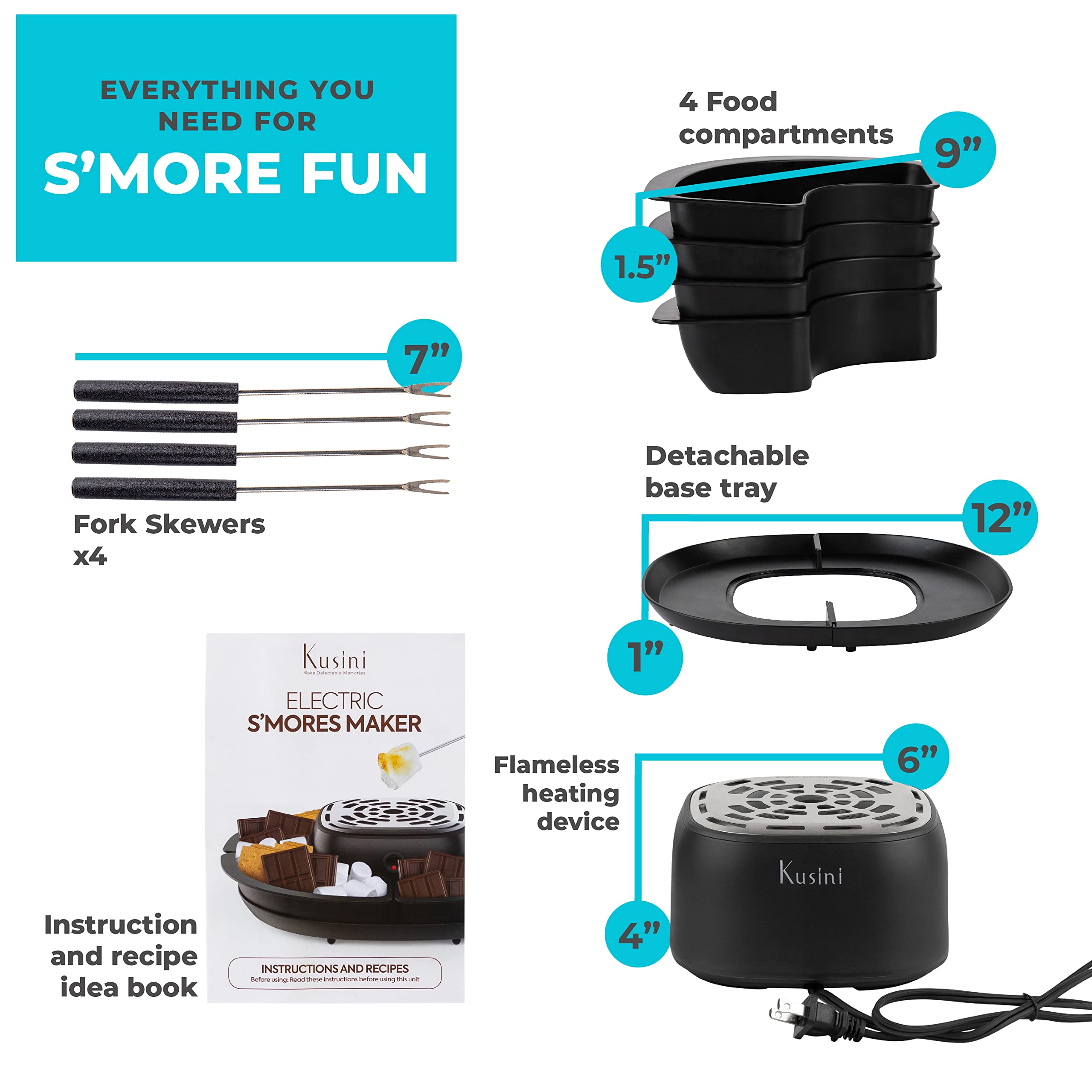 Kusini Smores Night setup for cozy date night or movie night