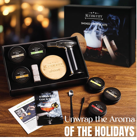 KUZKUZY hickory wood chips deliver robust smoky notes.