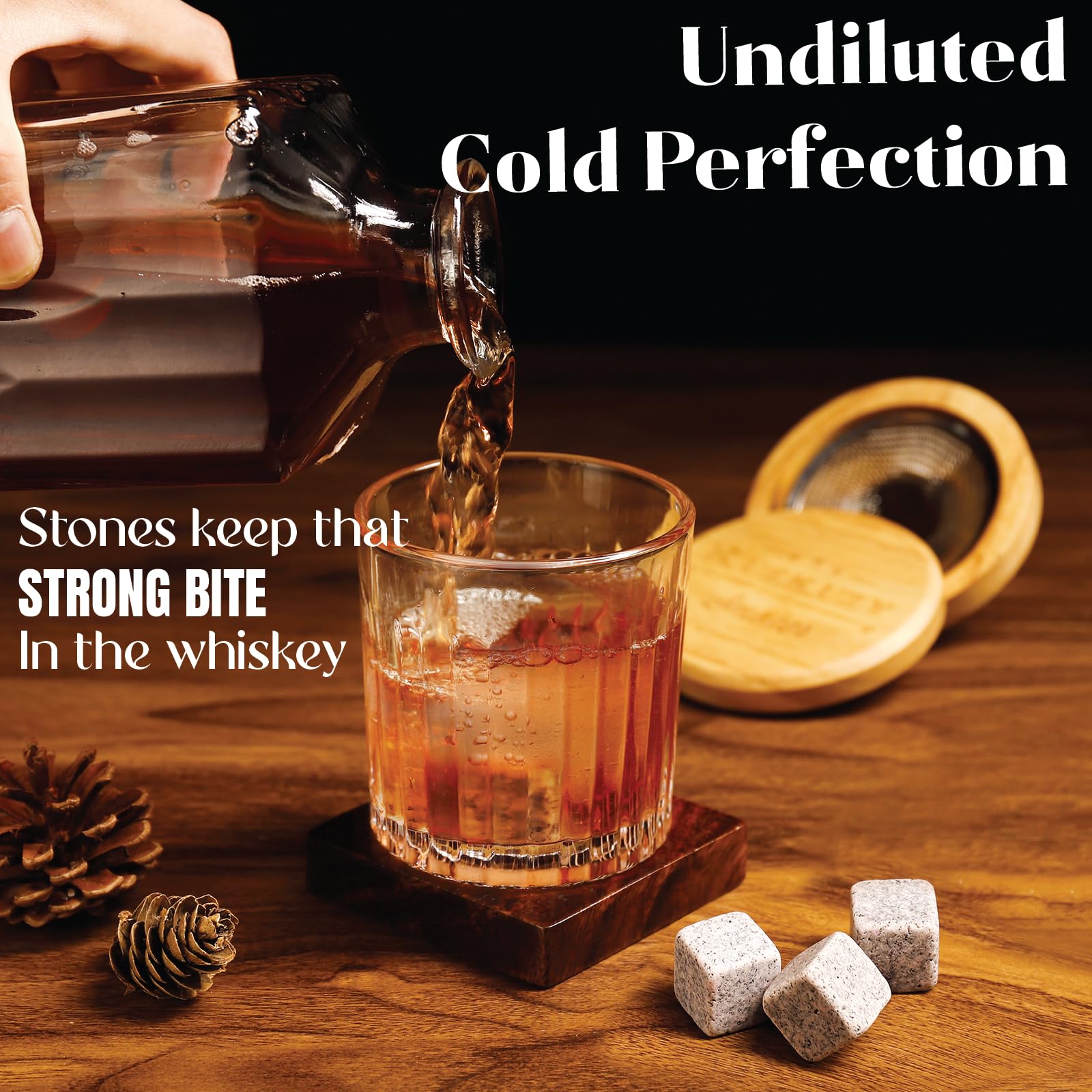 KUZKUZY oak wood chips create a balanced smoky backdrop.
