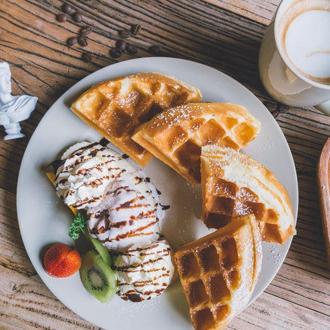 Kvcik 2-pack set ideal for pancakes, crepes, waffles and muffins.