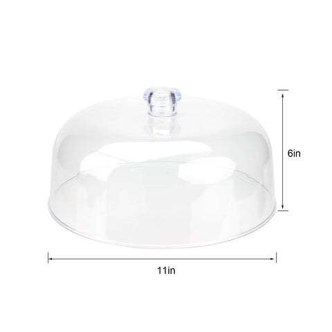 KVMORZE cake dome without base fits standard stands for versatile use.