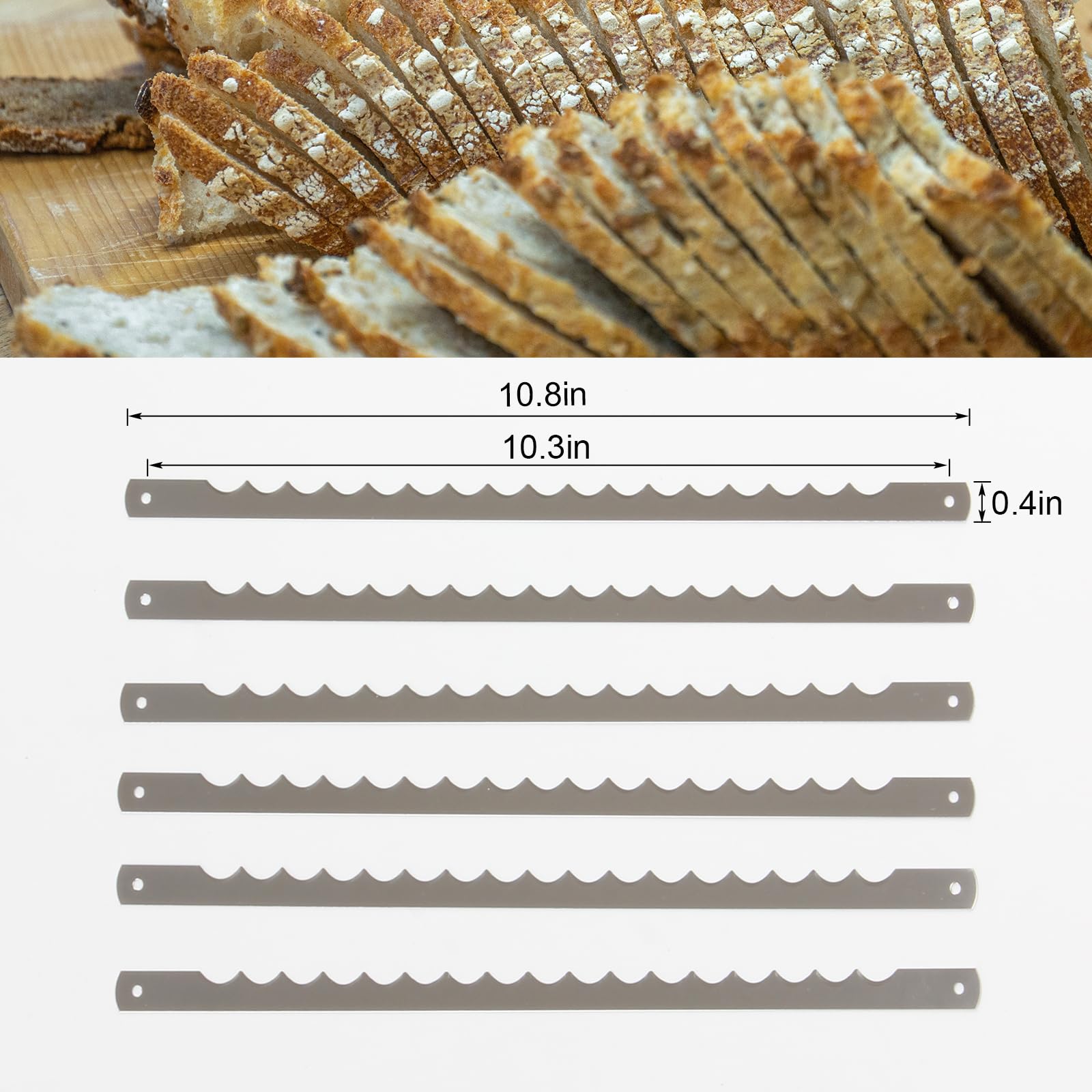 KVMORZE stainless steel blades are easy to clean and maintain.