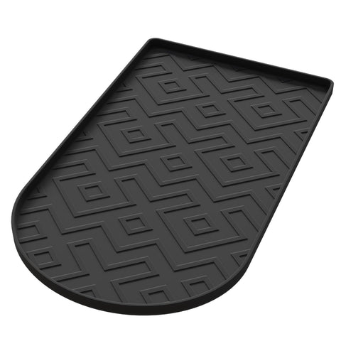 KVRG silicone mat protects both machine and counter from spills.