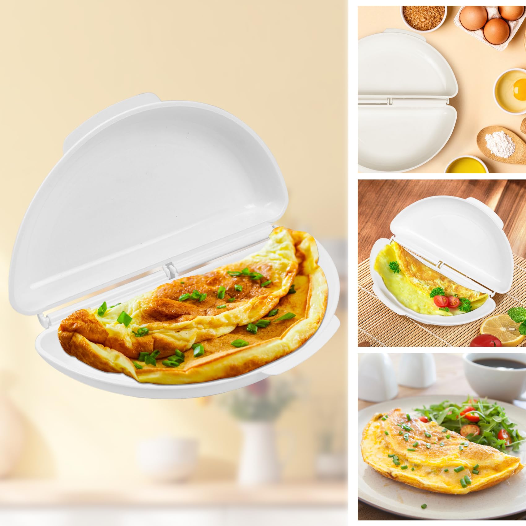 KVZKVZ Easy Breakfast Set bacon baking tray yields crispy bacon with less grease