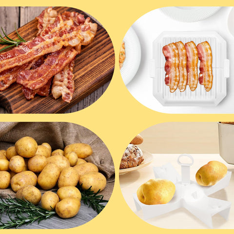 KVZKVZ Easy Breakfast Set potato rack for evenly baked potatoes