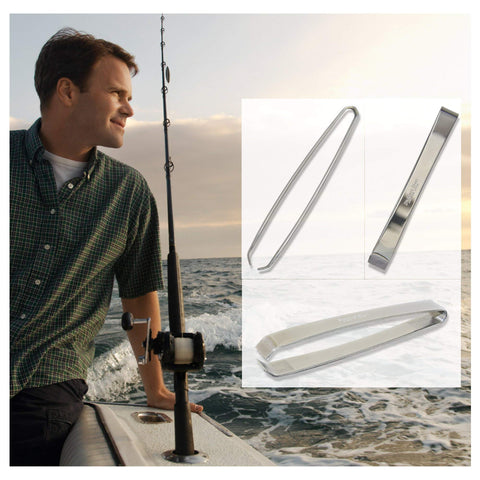 Kwizing Fish Bone Tweezers with non-slip grip for better control
