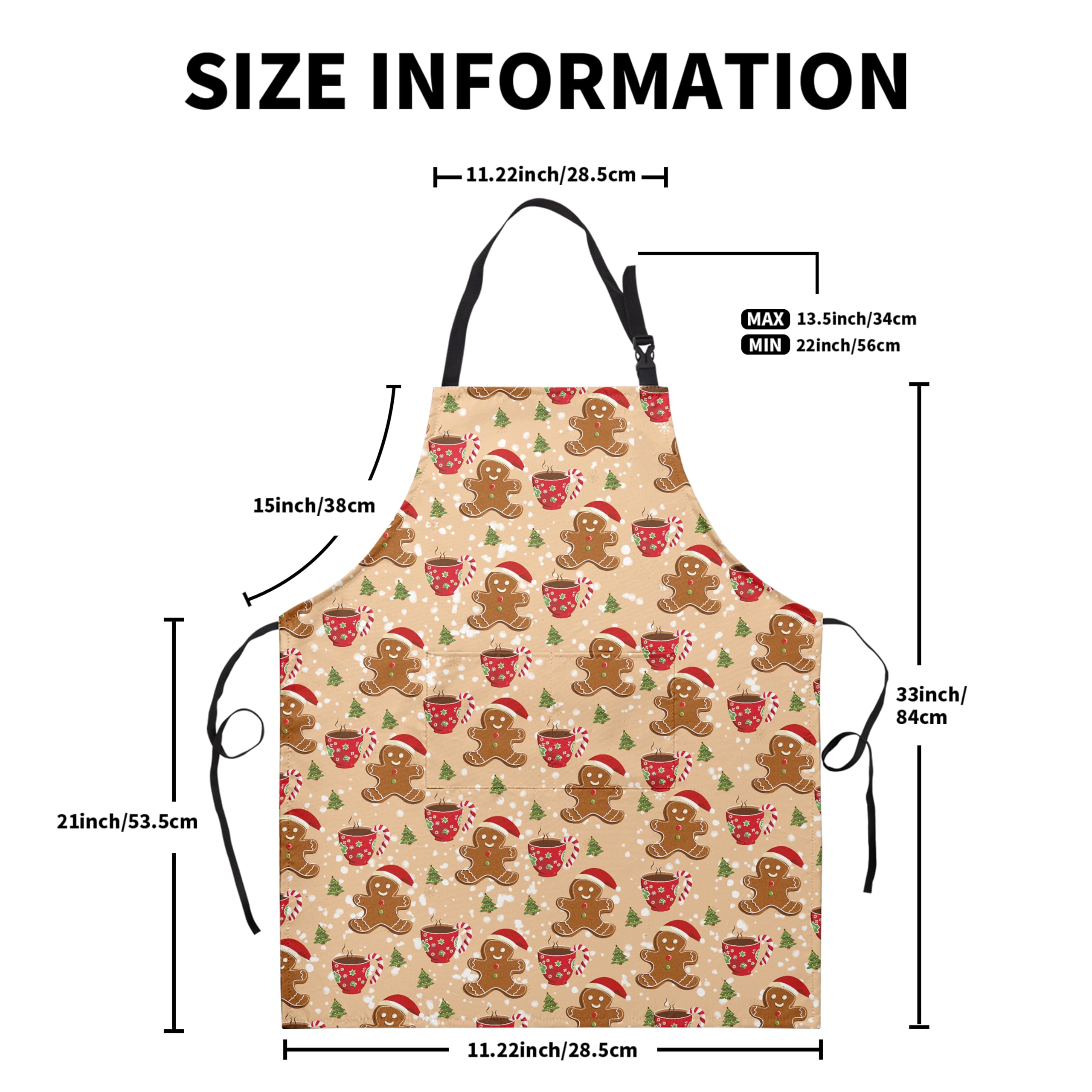 Kwlegh adjustable neck strap apron offers a personalized fit for any kitchen task