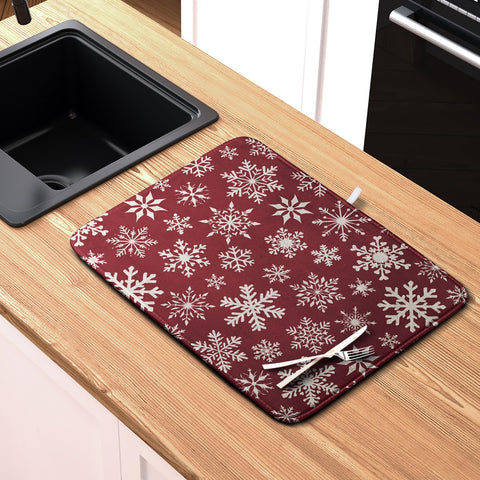 Kwlegh foldable mat with built-in hanging tab for easy storage and quick drying.