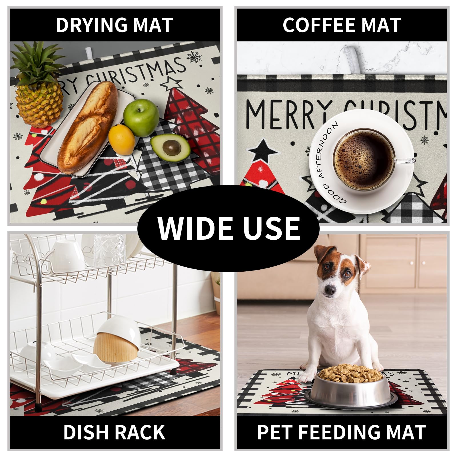Kwlegh hanging loop allows quick air-drying without countertop clutter