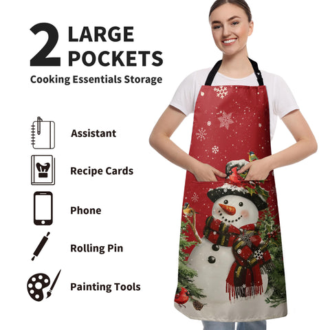 Kwlegh machine-washable fade-proof apron for easy care after use