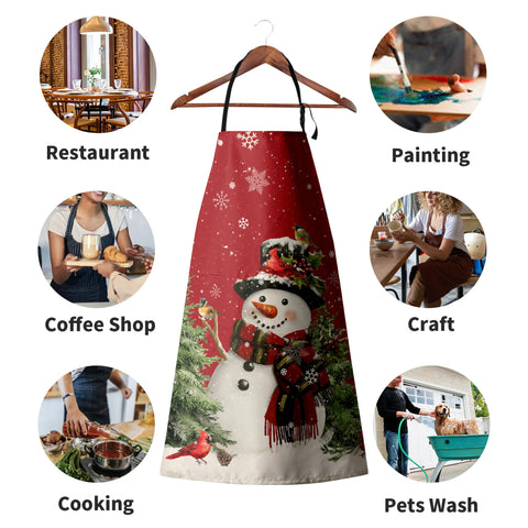 Kwlegh two-pockets apron keeps thermometer and tools within reach
