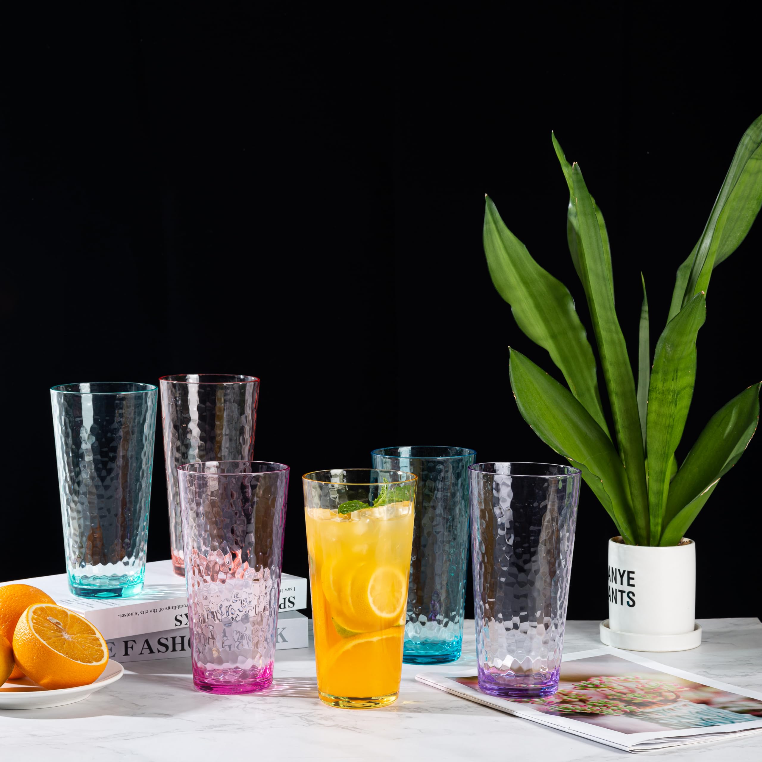 KX-WARE multicolor set adds vibrant style to indoor or outdoor dining