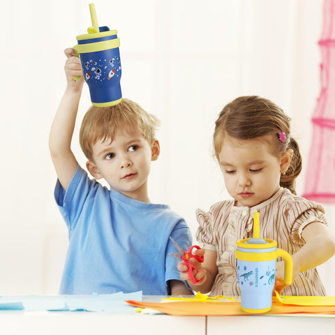 KXIAOCHEN kids travel mug suited for daily use and busy families.