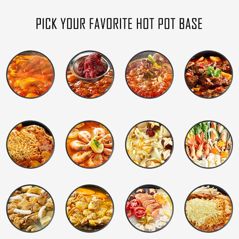 Kxuhivc hot pot ideal for indoor gatherings and outdoor potlucks.