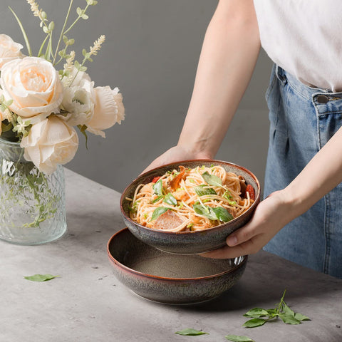KYBSCZ dishwasher-safe bowls designed for daily use and quick cleanup.