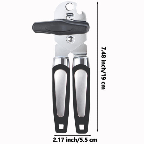 KYDLLF 7.48-inch left-handed opener in black, compact for small kitchens